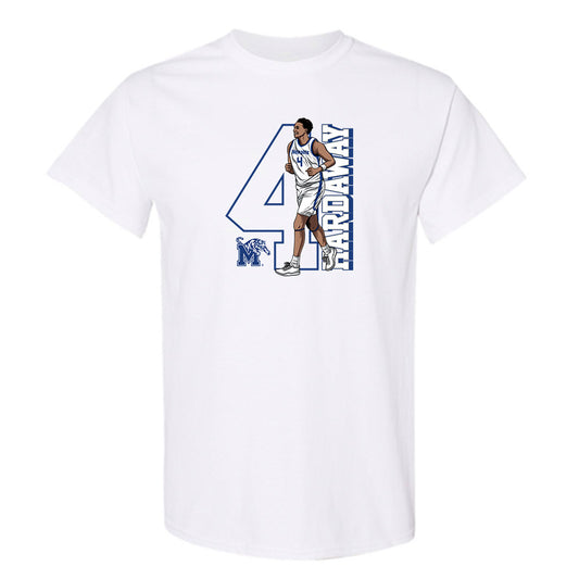 Memphis - NCAA Men's Basketball : Ashton Hardaway - T-Shirt Individual Caricature