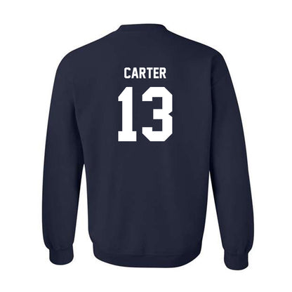 Butler - NCAA Baseball : Xavier Carter - Crewneck Sweatshirt Classic Fashion Shersey