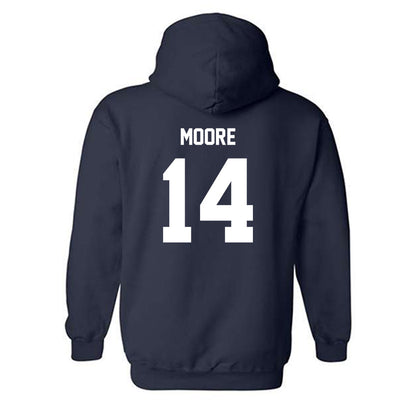 Butler - NCAA Men's Basketball : Landon Moore - Hooded Sweatshirt Classic Fashion Shersey