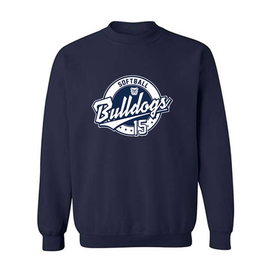 Butler - NCAA Softball : Katie Petran - Crewneck Sweatshirt Classic Fashion Shersey