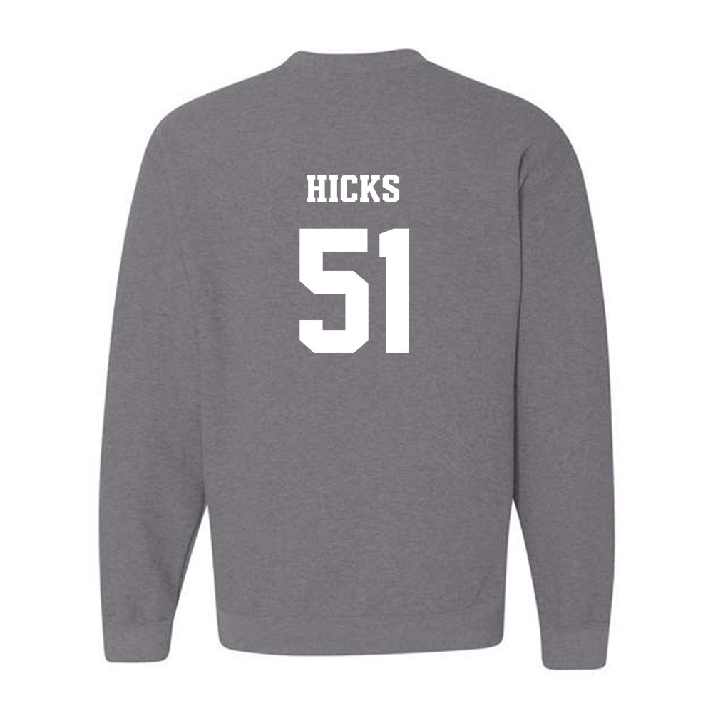 Butler - NCAA Football : Jason Hicks - Crewneck Sweatshirt Classic Fashion Shersey