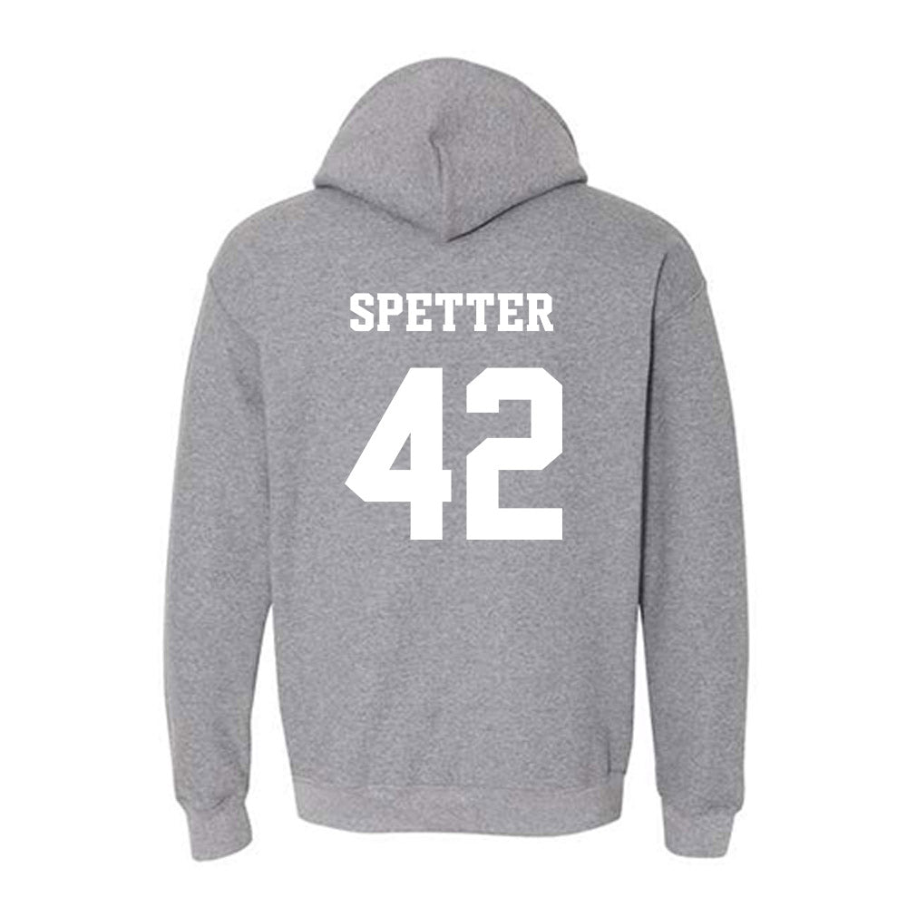 Butler - NCAA Football : Brayton Spetter - Hooded Sweatshirt Classic Fashion Shersey