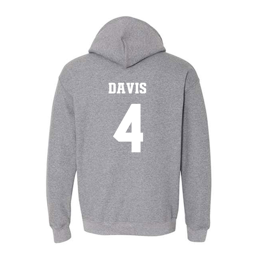 Butler - NCAA Men's Basketball : DJ Davis - Hooded Sweatshirt Classic Fashion Shersey