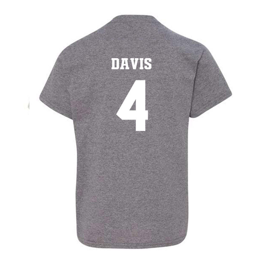 Butler - NCAA Men's Basketball : DJ Davis - Youth T-Shirt Classic Fashion Shersey