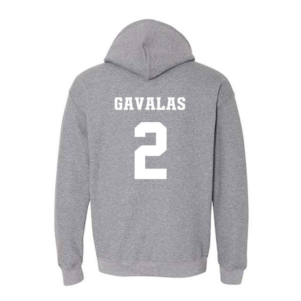 Butler - NCAA Men's Basketball : Artemios Gavalas - Hooded Sweatshirt Classic Fashion Shersey