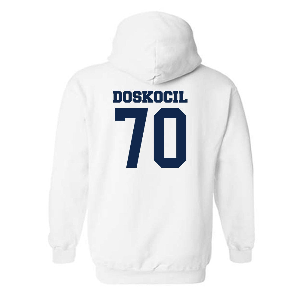 Butler - NCAA Football : Kirk Doskocil - Hooded Sweatshirt Classic Fashion Shersey