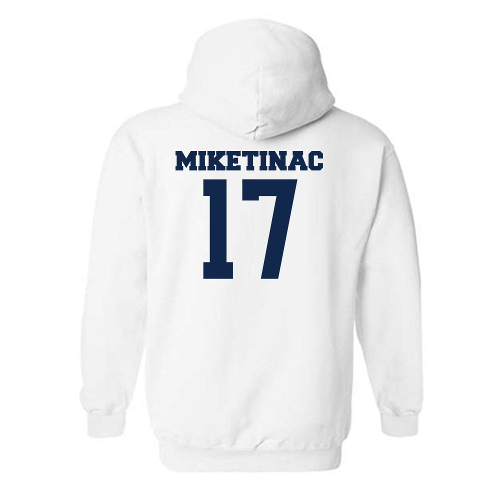 Butler - NCAA Baseball : Nick Miketinac - Hooded Sweatshirt Classic Fashion Shersey