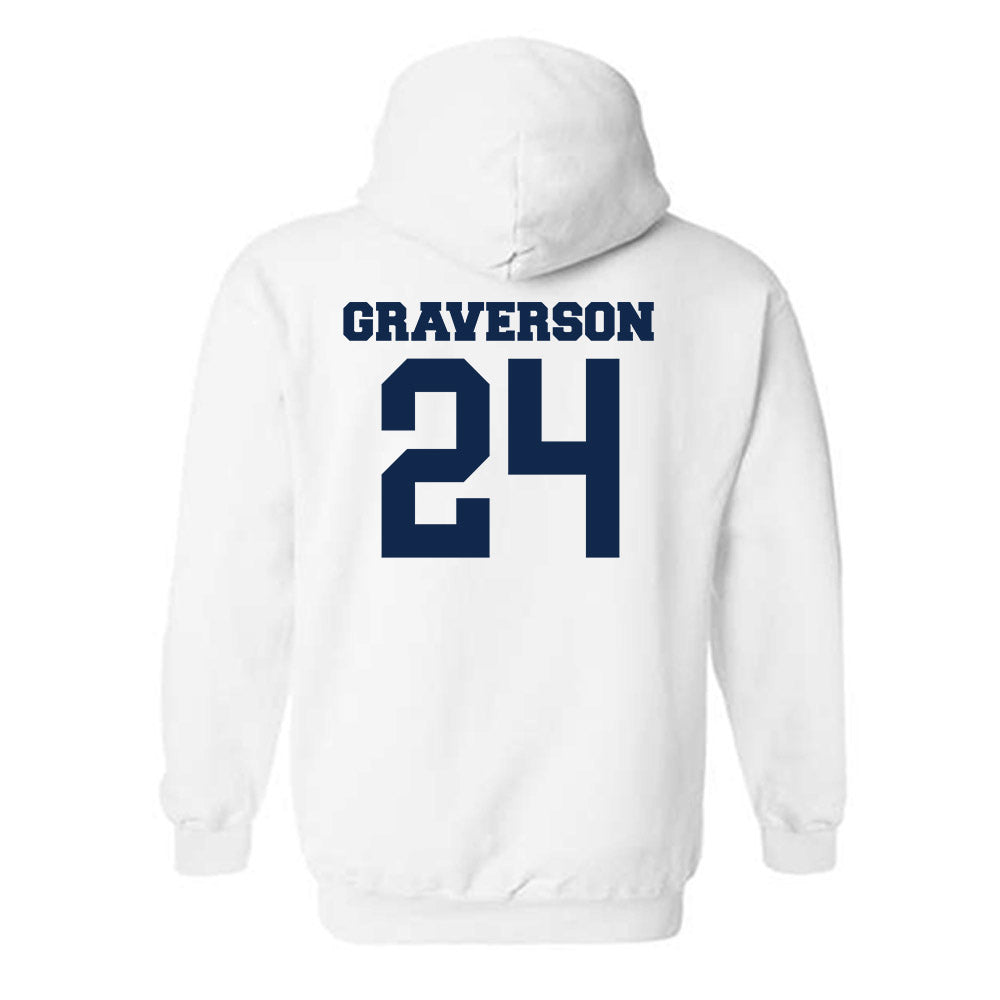 Butler - NCAA Baseball : Cole Graverson - Hooded Sweatshirt Classic Fashion Shersey