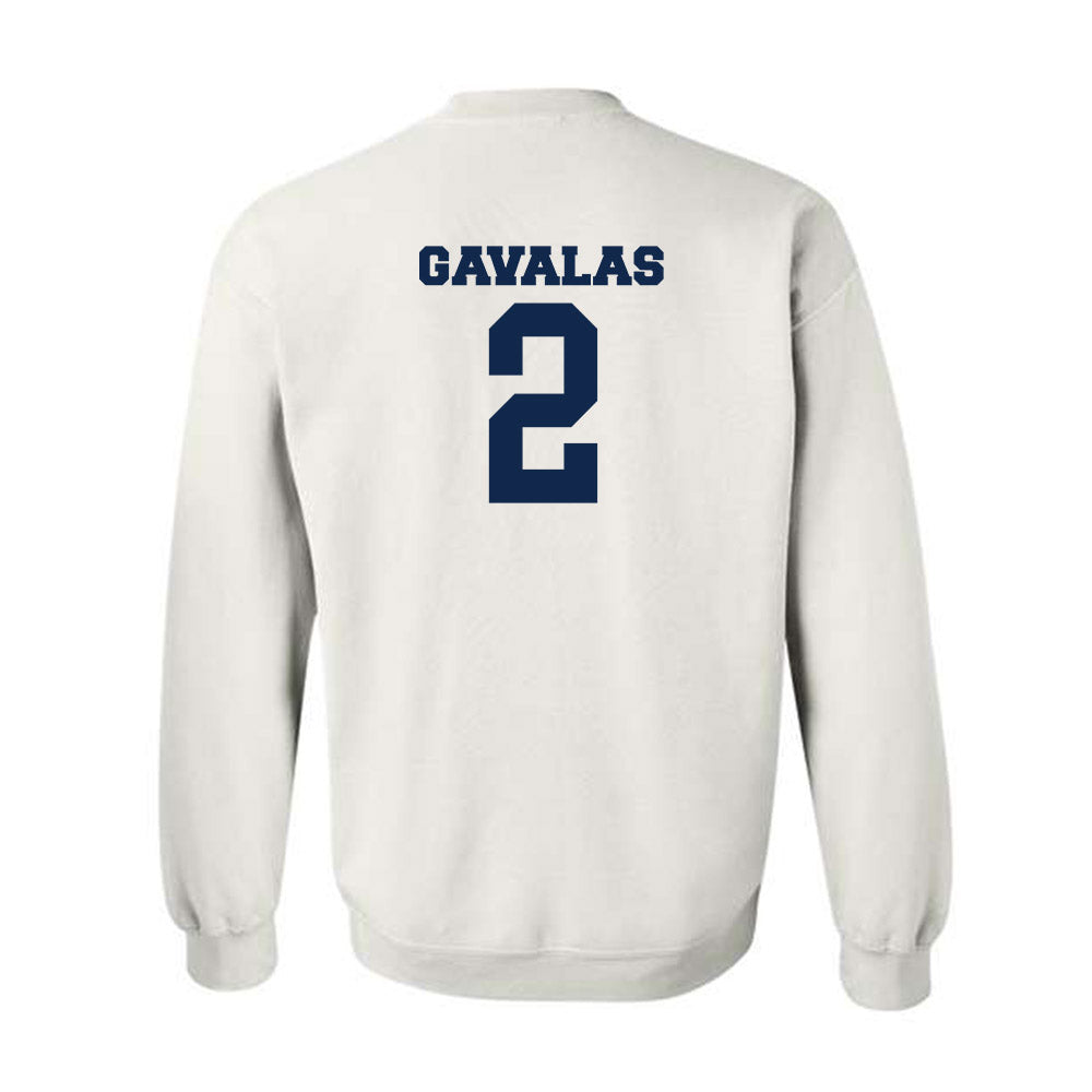 Butler - NCAA Men's Basketball : Artemios Gavalas - Crewneck Sweatshirt Classic Fashion Shersey