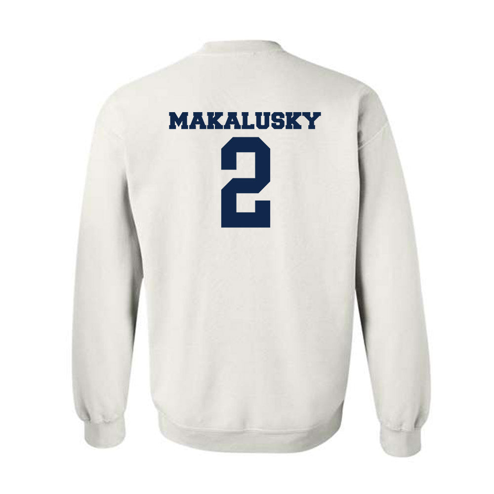 Butler - NCAA Women's Basketball : Riley Makalusky - Crewneck Sweatshirt Classic Fashion Shersey