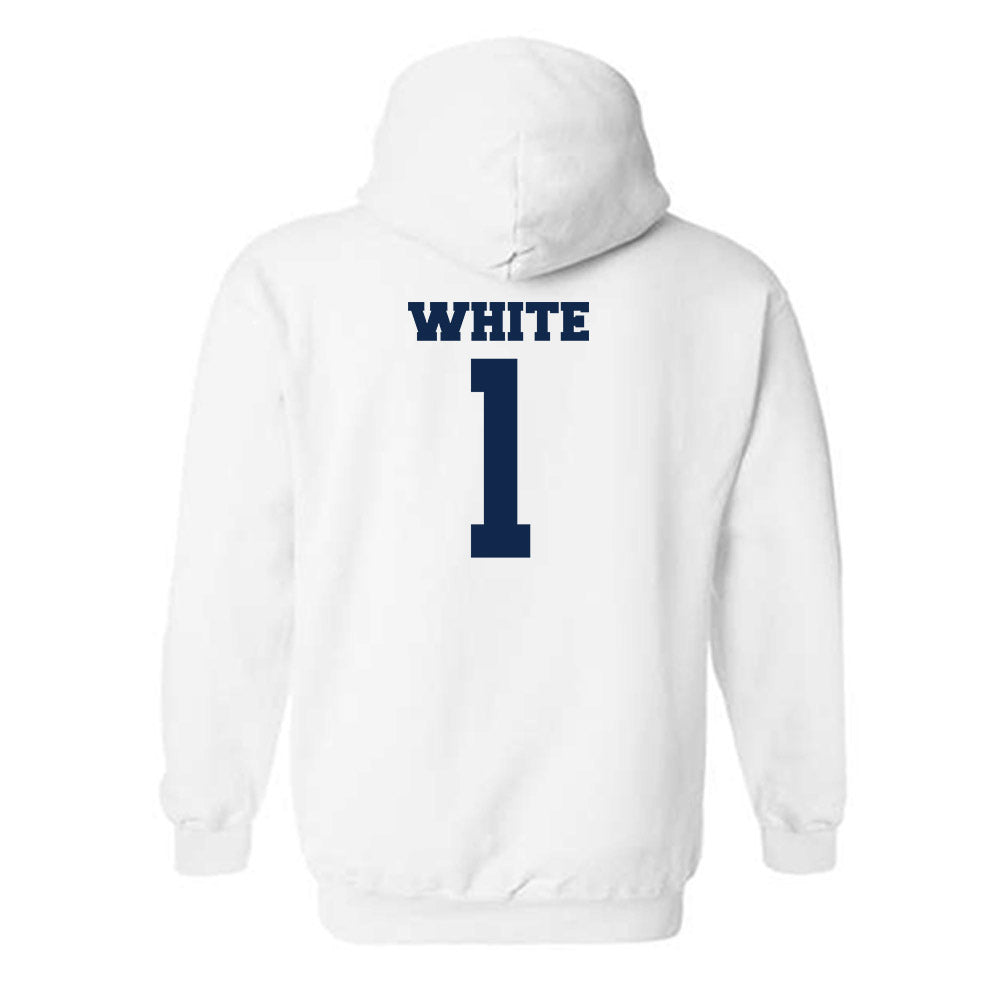 Butler - NCAA Softball : Ella White - Hooded Sweatshirt Classic Fashion Shersey