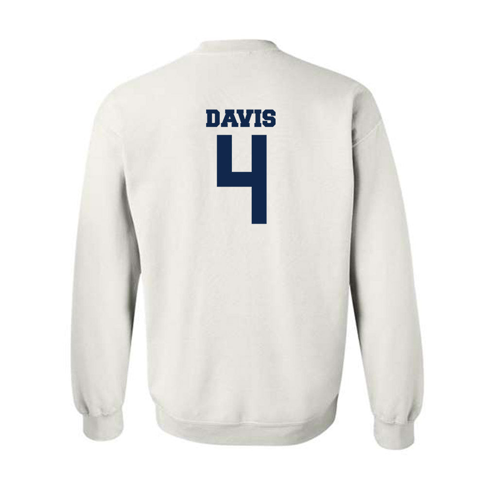 Butler - NCAA Men's Basketball : DJ Davis - Crewneck Sweatshirt Classic Fashion Shersey