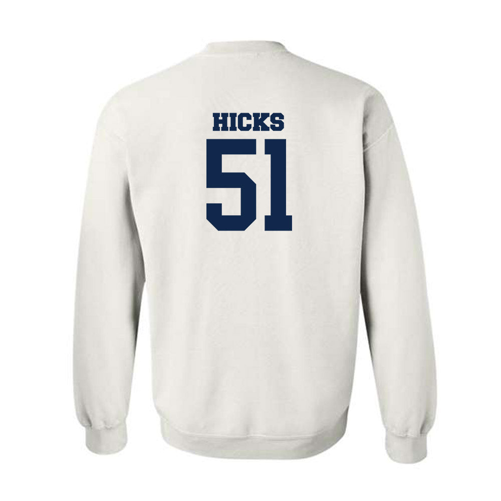 Butler - NCAA Football : Jason Hicks - Crewneck Sweatshirt Classic Fashion Shersey