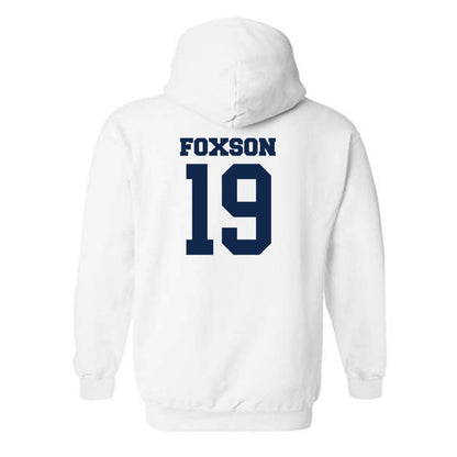 Butler - NCAA Baseball : Tate Foxson - Hooded Sweatshirt Classic Fashion Shersey