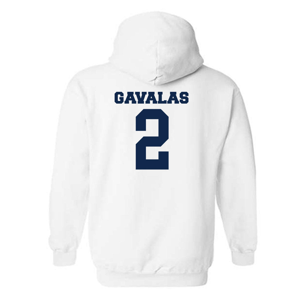 Butler - NCAA Men's Basketball : Artemios Gavalas - Hooded Sweatshirt Classic Fashion Shersey