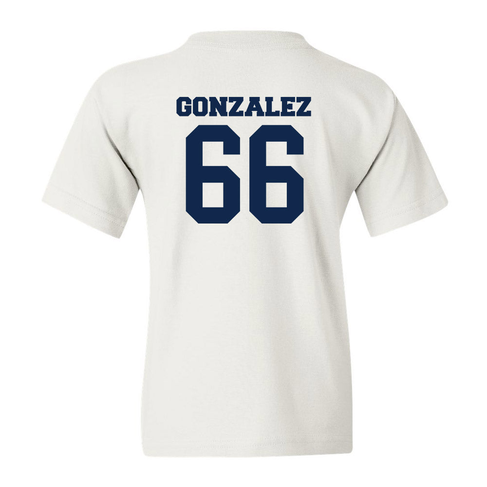 Butler - NCAA Football : Fabian Gonzalez - Youth T-Shirt Classic Fashion Shersey