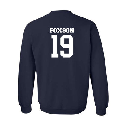 Butler - NCAA Baseball : Tate Foxson - Crewneck Sweatshirt Classic Fashion Shersey