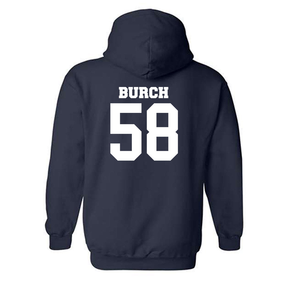 Butler - NCAA Football : Jack Burch - Hooded Sweatshirt Classic Fashion Shersey