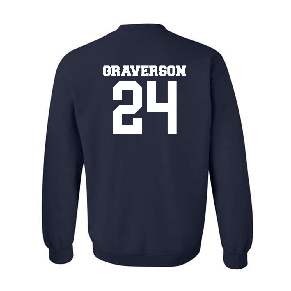 Butler - NCAA Baseball : Cole Graverson - Crewneck Sweatshirt Classic Fashion Shersey