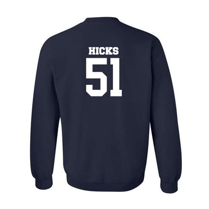 Butler - NCAA Football : Jason Hicks - Crewneck Sweatshirt Classic Fashion Shersey