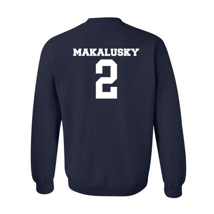 Butler - NCAA Women's Basketball : Riley Makalusky - Crewneck Sweatshirt Classic Fashion Shersey