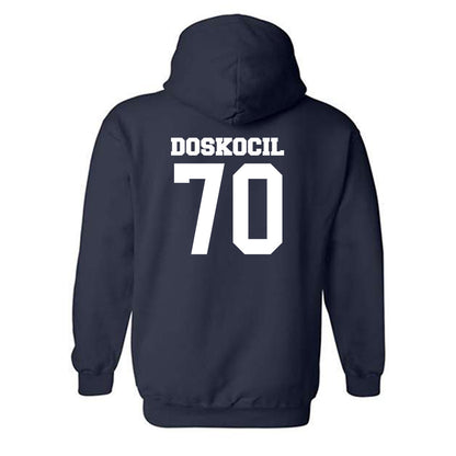 Butler - NCAA Football : Kirk Doskocil - Hooded Sweatshirt Classic Fashion Shersey