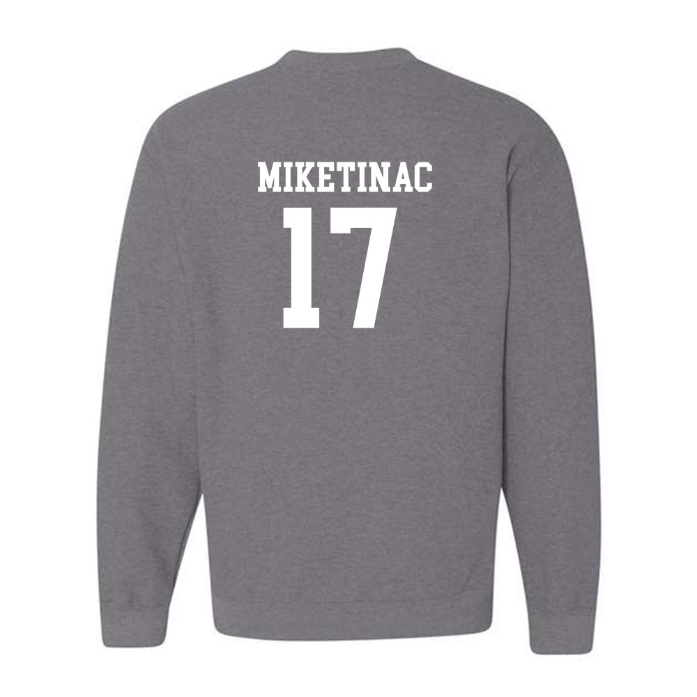 Butler - NCAA Baseball : Nick Miketinac - Crewneck Sweatshirt Classic Shersey