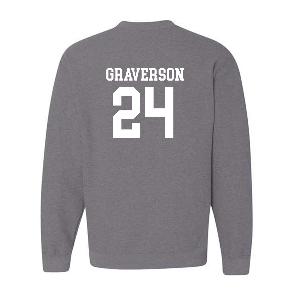 Butler - NCAA Baseball : Cole Graverson - Crewneck Sweatshirt Classic Shersey