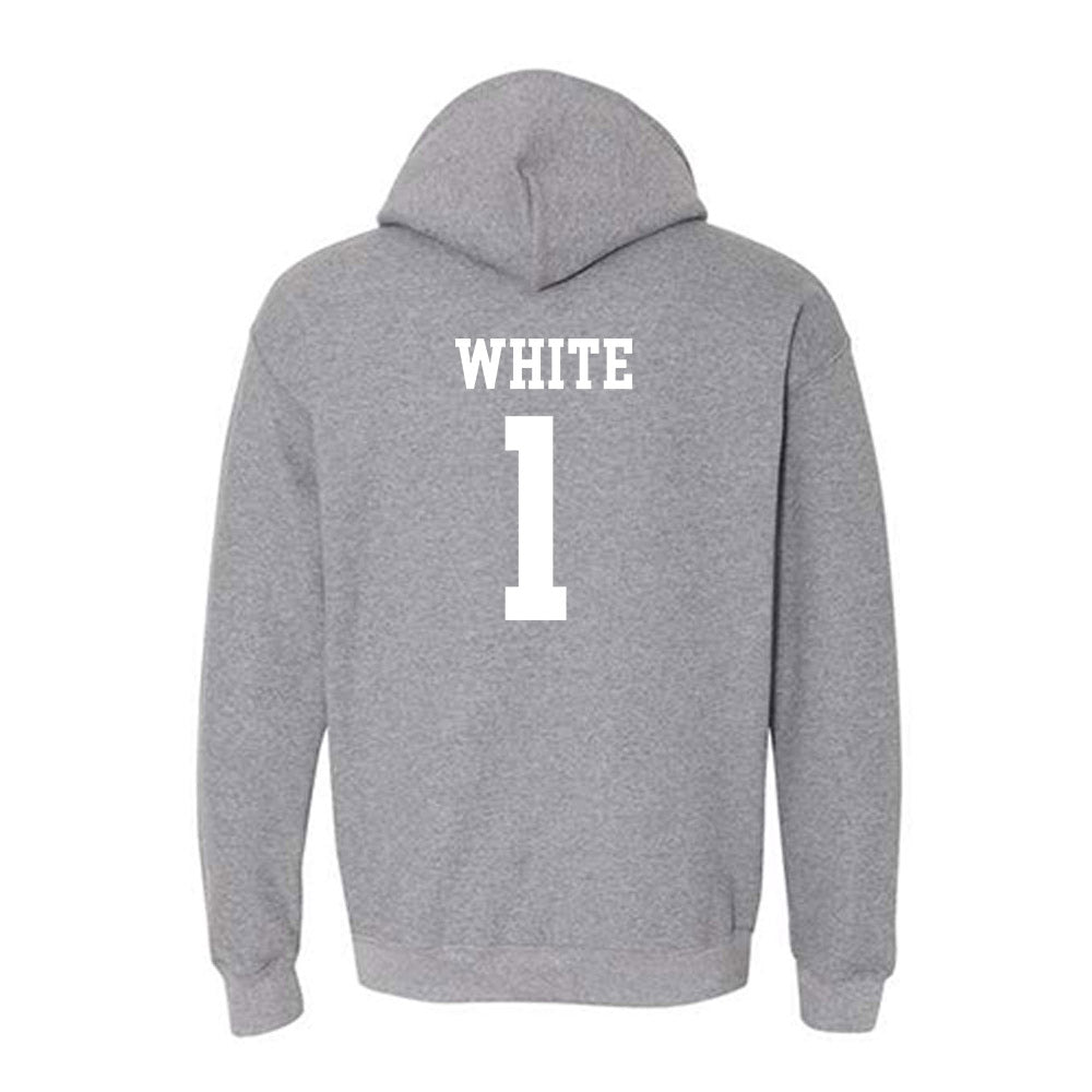 Butler - NCAA Softball : Ella White - Hooded Sweatshirt Classic Shersey