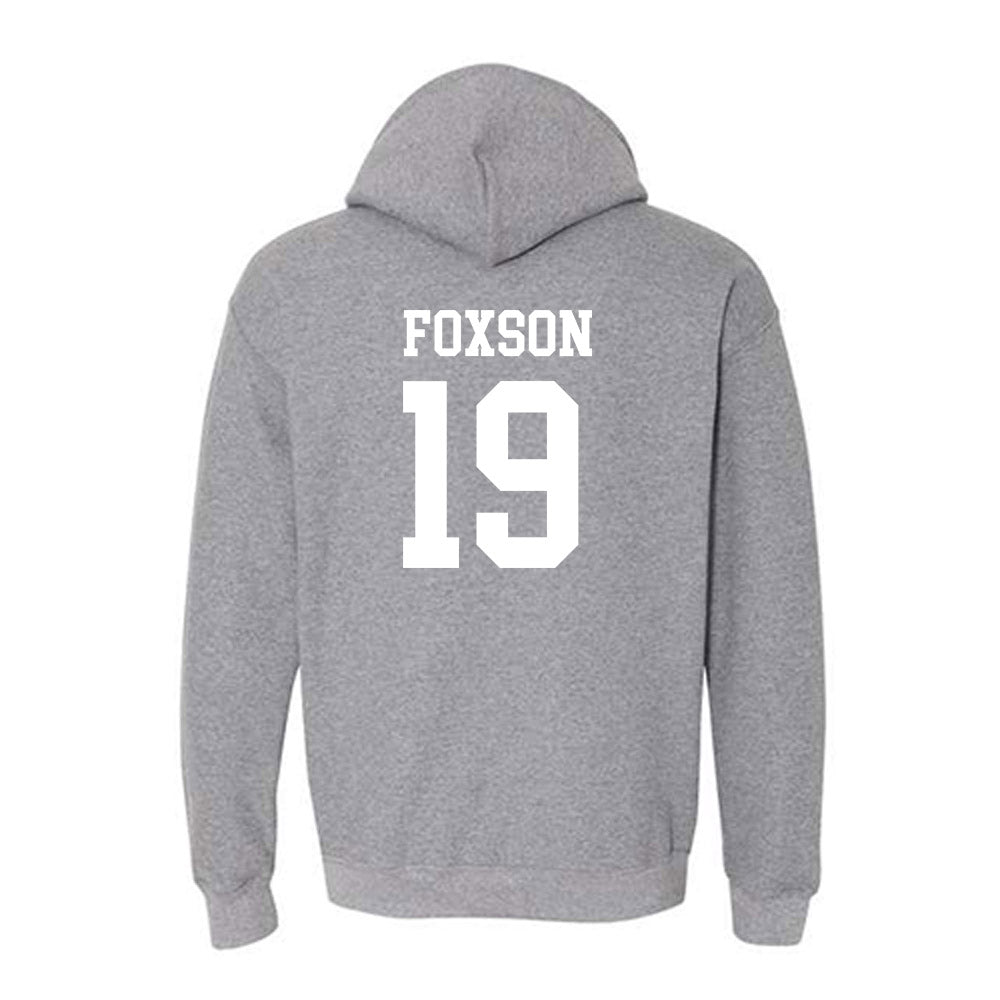 Butler - NCAA Baseball : Tate Foxson - Hooded Sweatshirt Classic Shersey