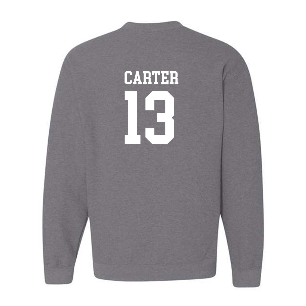 Butler - NCAA Baseball : Xavier Carter - Crewneck Sweatshirt Classic Shersey