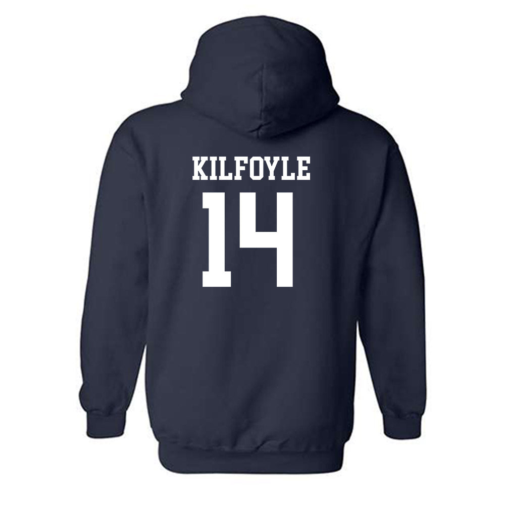 Butler - NCAA Baseball : Shane Kilfoyle - Hooded Sweatshirt Classic Shersey
