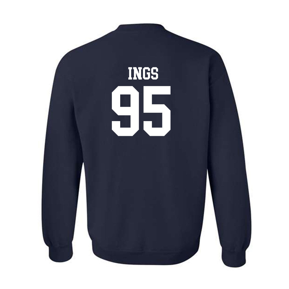 Butler - NCAA Football : Trevor Ings - Crewneck Sweatshirt Classic Shersey