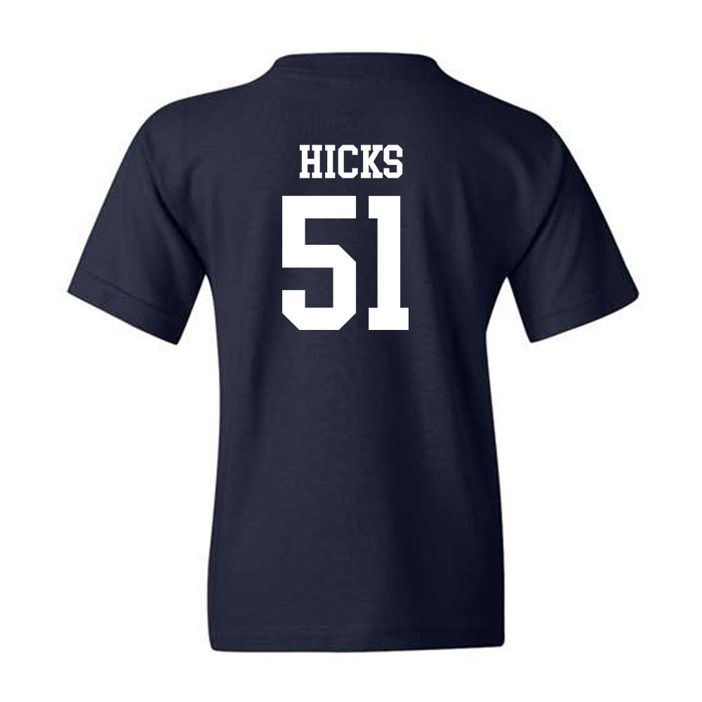 Butler - NCAA Football : Jason Hicks - Youth T-Shirt Classic Shersey