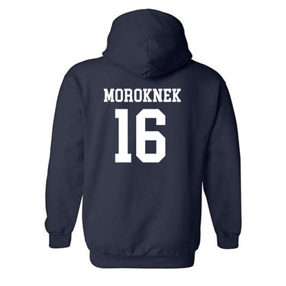 Butler - NCAA Baseball : Jack Moroknek - Hooded Sweatshirt Classic Shersey