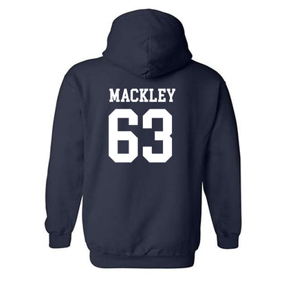 Butler - NCAA Football : Charles Mackley - Hooded Sweatshirt Classic Shersey