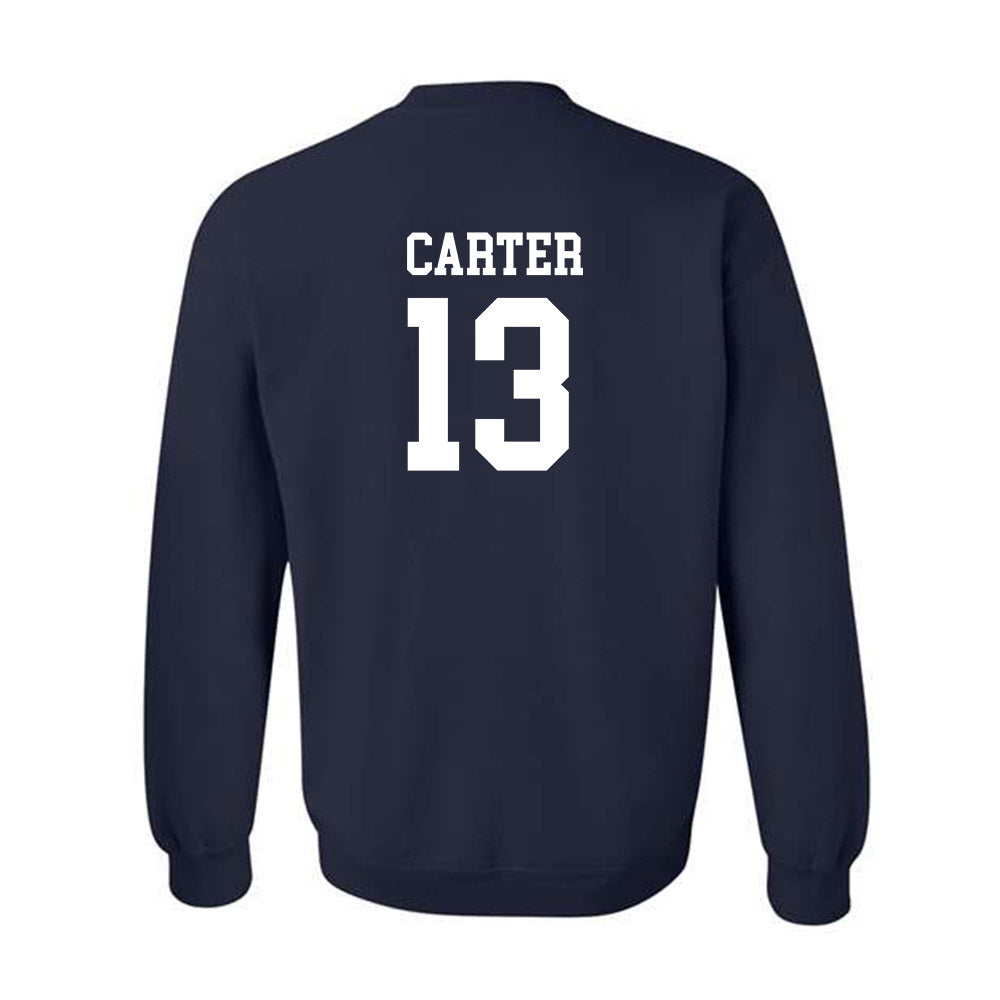 Butler - NCAA Baseball : Xavier Carter - Crewneck Sweatshirt Classic Shersey