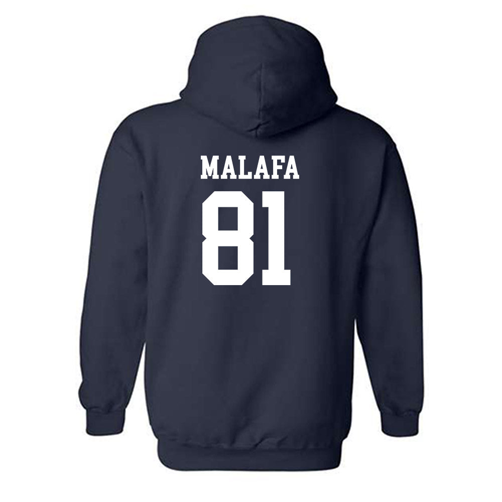 Butler - NCAA Football : Ethan Malafa - Hooded Sweatshirt Classic Shersey