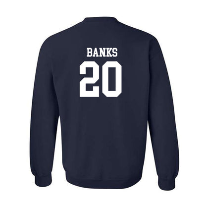 Butler - NCAA Baseball : Tyler Banks - Crewneck Sweatshirt Classic Shersey