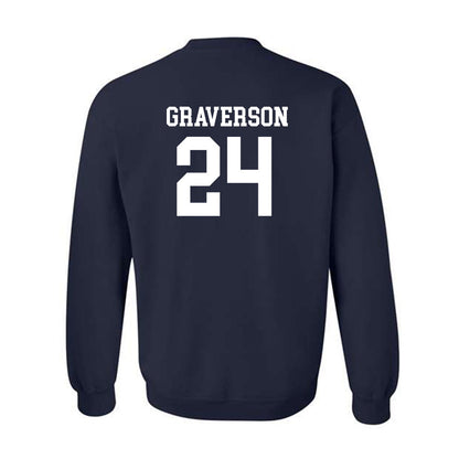 Butler - NCAA Baseball : Cole Graverson - Crewneck Sweatshirt Classic Shersey
