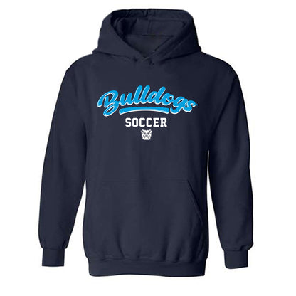 Butler - NCAA Women's Soccer : Abigail Isger - Hooded Sweatshirt Classic Shersey