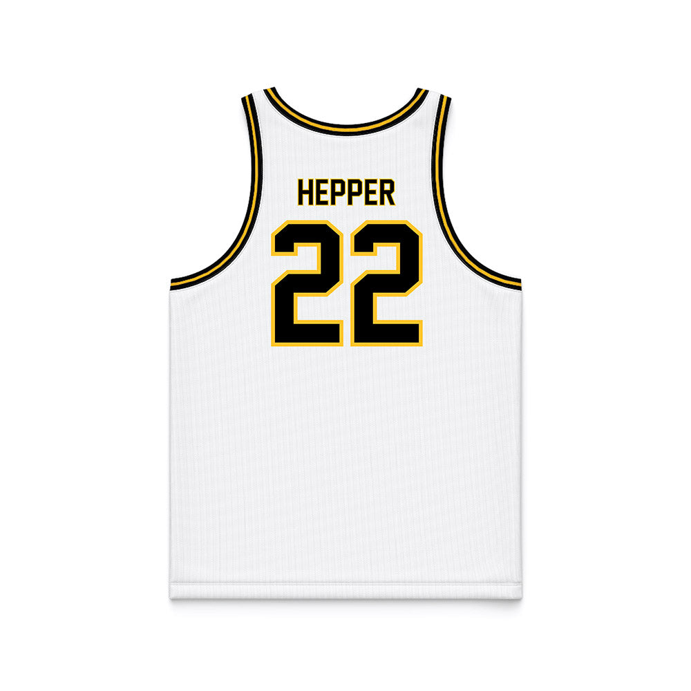 PLU - NCAA Men's Basketball : Mack Hepper - Basketball Jersey White