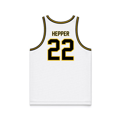 PLU - NCAA Men's Basketball : Mack Hepper - Basketball Jersey White