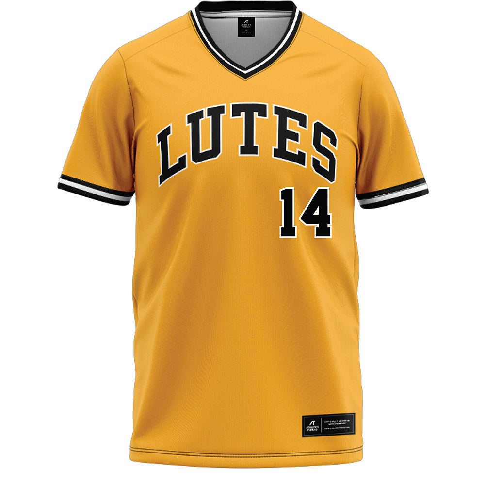 PLU - NCAA Baseball : Chase Pringle - Softball Jersey Baseball Jersey Replica Jersey