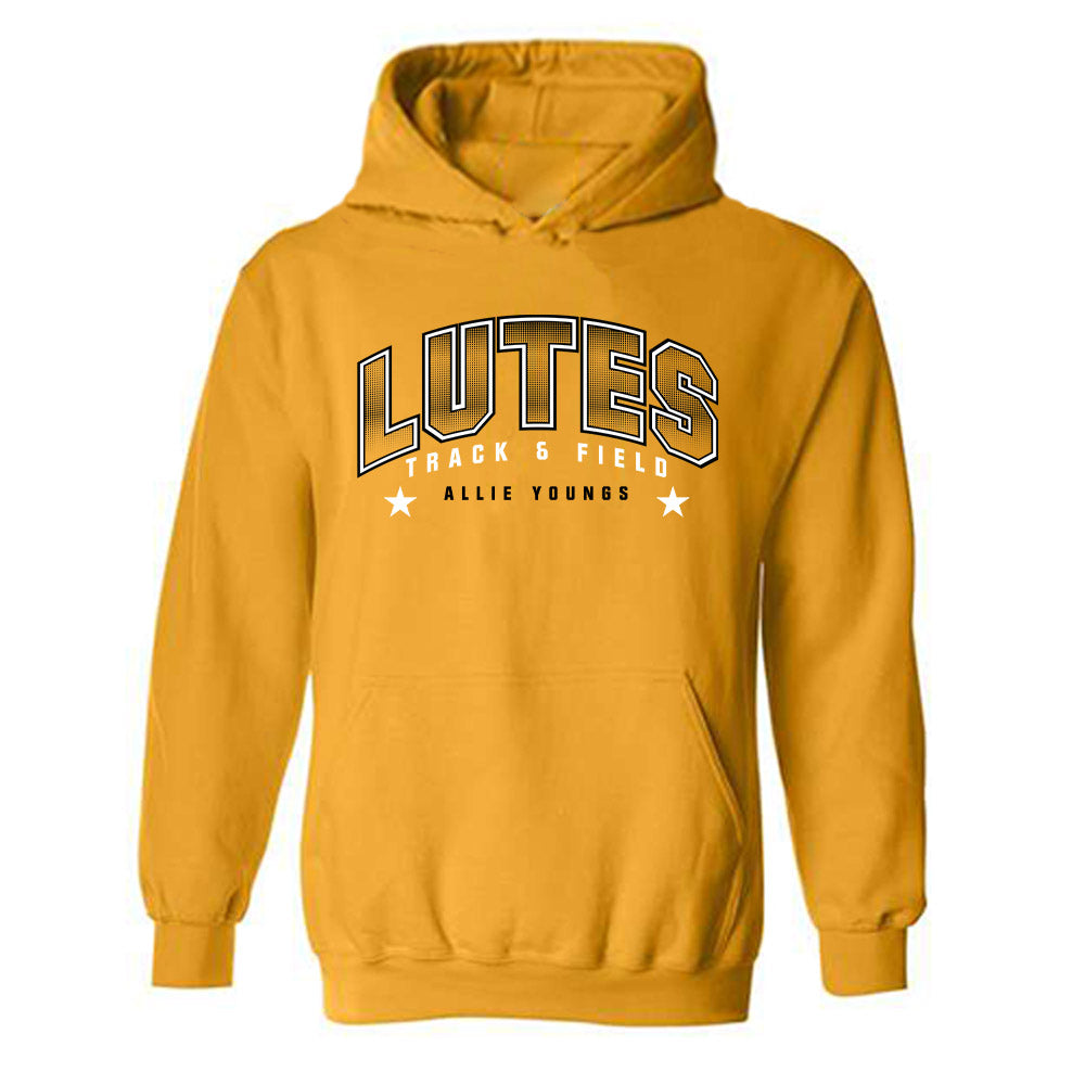 PLU - NCAA Women's Track & Field : Allie Youngs - Hooded Sweatshirt Classic Fashion Shersey