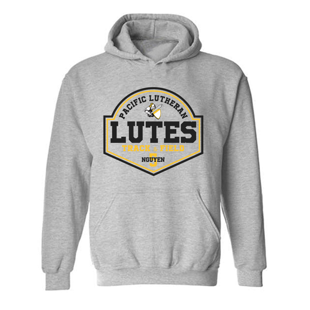 PLU - NCAA Women's Track & Field (Outdoor) : Kristine Nguyen - Hooded Sweatshirt Classic Fashion Shersey