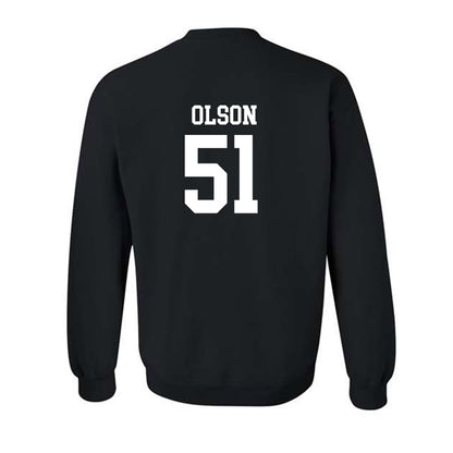 PLU - NCAA Baseball : Charlie Olson - Crewneck Sweatshirt Classic Shersey