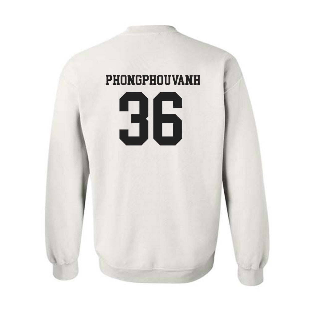 PLU - NCAA Football : Nathan Phongphouvanh - Crewneck Sweatshirt Classic Shersey