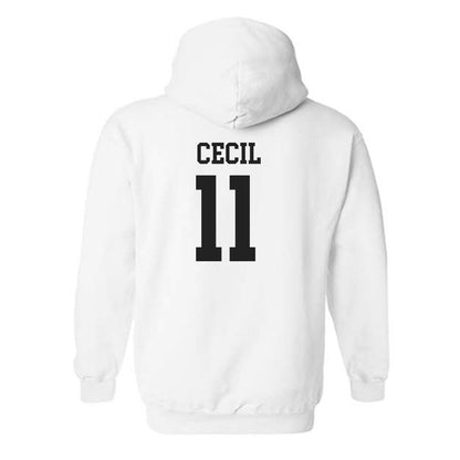 PLU - NCAA Women's Soccer : Hannah Cecil - Hooded Sweatshirt Classic Shersey