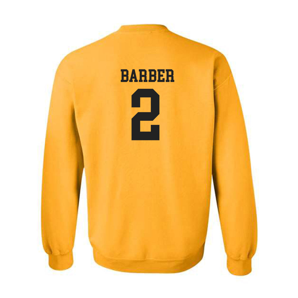 PLU - NCAA Baseball : Aaron Barber - Crewneck Sweatshirt Classic Shersey
